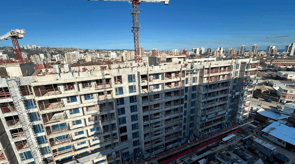 Granadilla Torre A · B · C · Oficinas — obra de impermeabilización PROTEQ