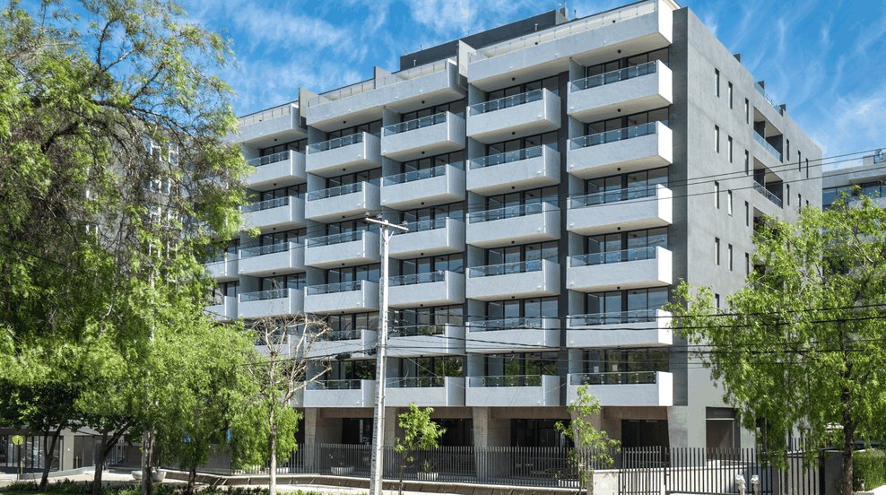 Edificio Modo — obra de impermeabilización PROTEQ